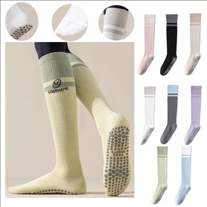Non-Slip Silicone Breathable Comfort Knee-High Grip Socks